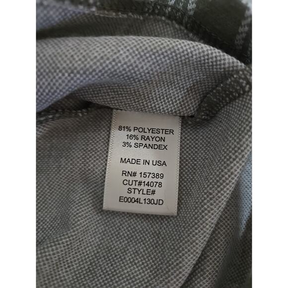 Altar'd State Green Plaid Dress with Buttons Sleeveless Juniors Size‎ Medium - Picture 5 of 5